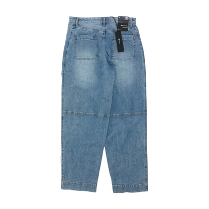 Blue Tapered Jeans