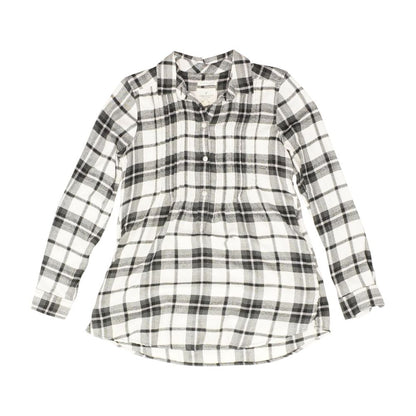 Gray Plaid Pullover