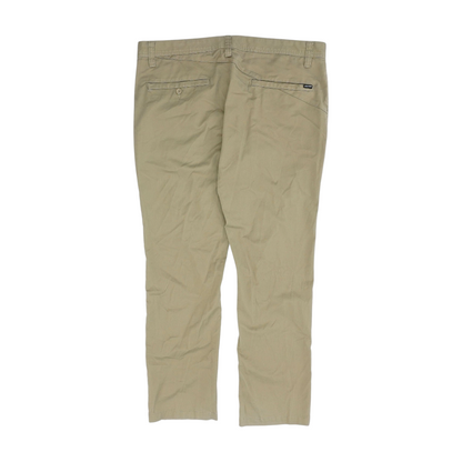 Beige Regular Pants