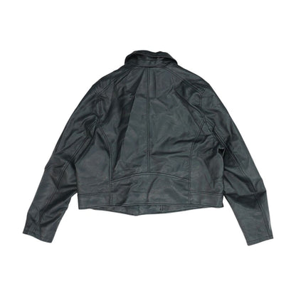 Black Faux Leather Jacket
