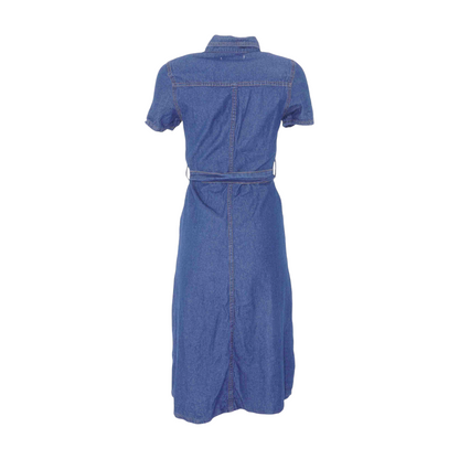 Navy Midi Dress