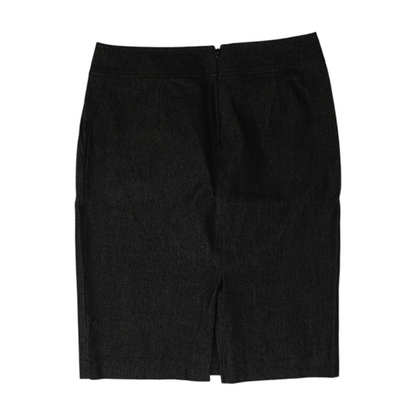 Charcoal Tall Herringbone Mini Skirt