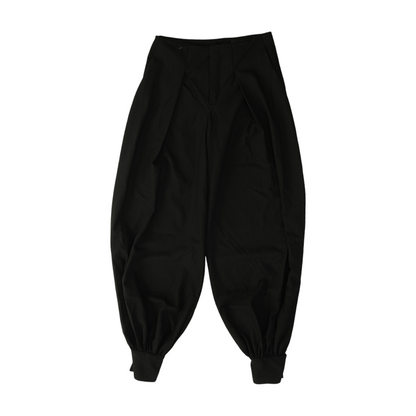 Black Tapered Pants