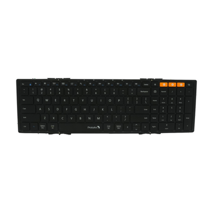 Black XK01 Portable Full-Size Tri-Fold Keyboard