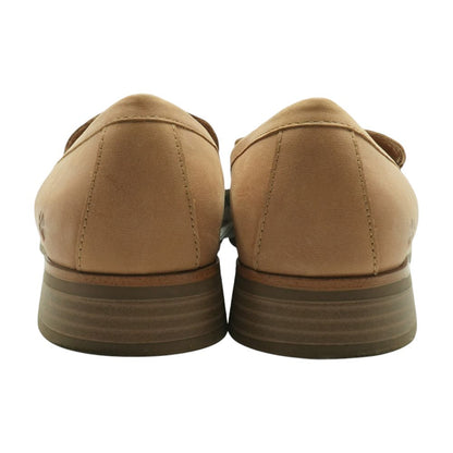 Tan Loafer Flats