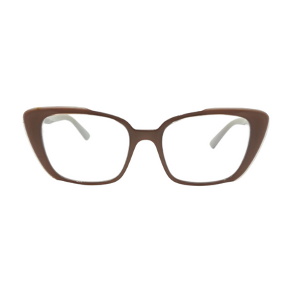 Brown VPR 01Y Cat Eye Prescription Eyewear