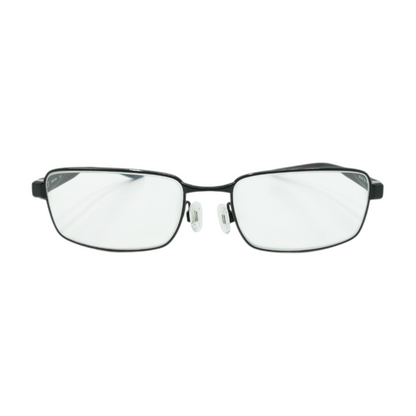 Black Nike 8195 Rectangle Prescription Eyewear