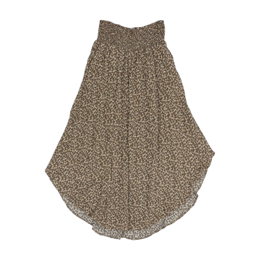 Sozy Brown Floral Maxi Skirt – Image 1