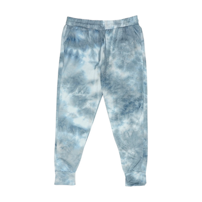 Blue Tie-Dye Regular Pants