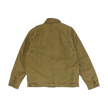 Khaki Solid Jacket