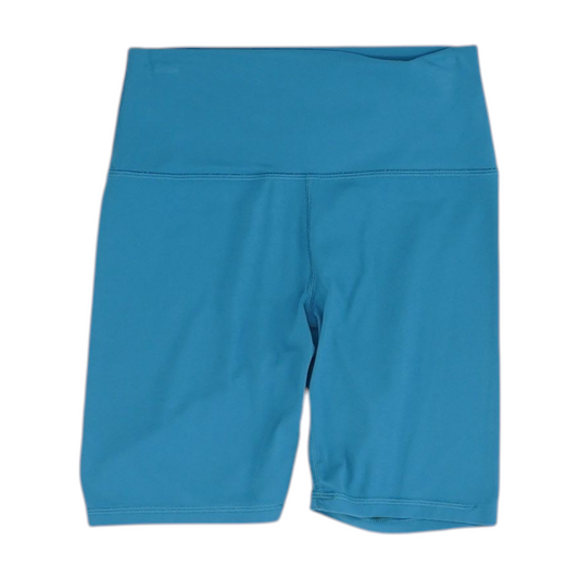 Green Solid Active Shorts