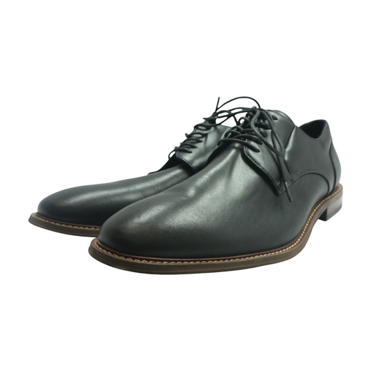 Black Lace-Up Dress Shoes