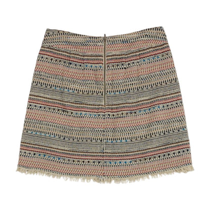 Multi Striped Mini Skirt