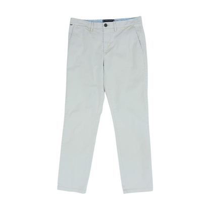 Beige Straight Pants