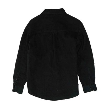 Black Button Down