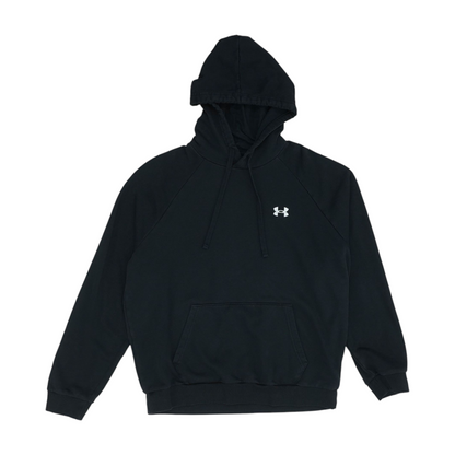Black Solid Hoodie Pullover