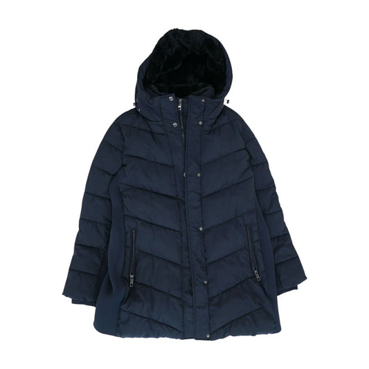 Navy Puffer Coat