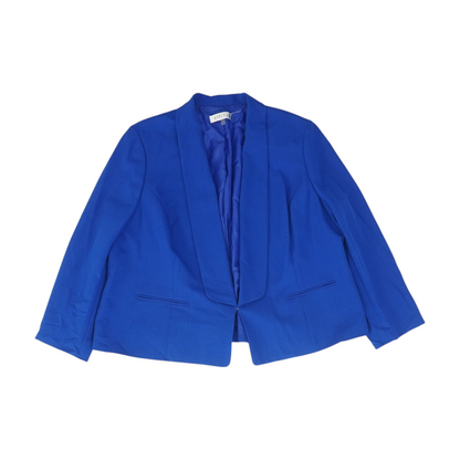 Blue Plus Solid Blazer