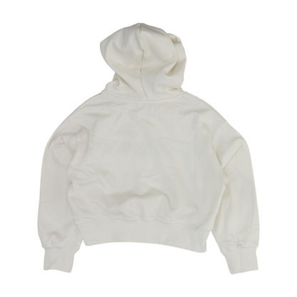 White Hoodie Pullover