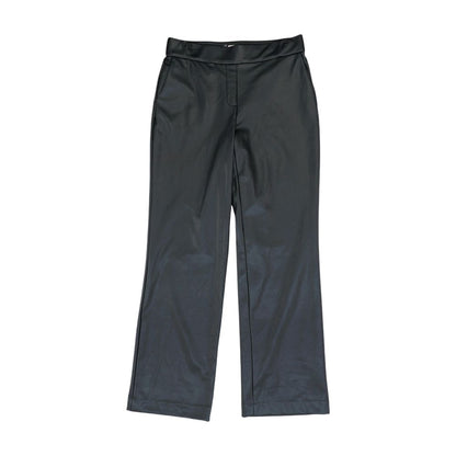 Black Solid Pants