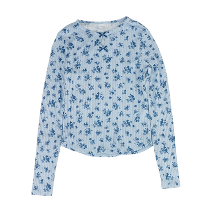 Blue Floral T-Shirt