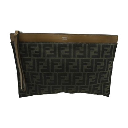 Medium FF Jacquard Flat Pouch