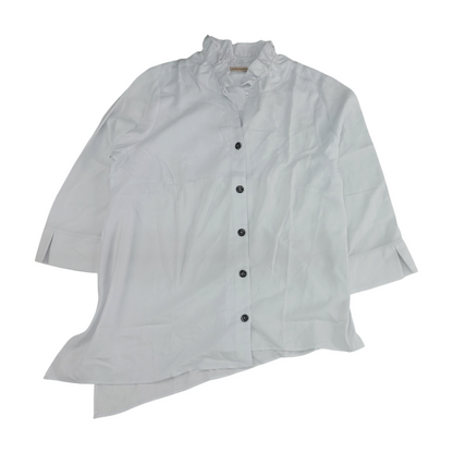White Plus Button Down