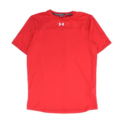 Red Solid Active T-Shirt