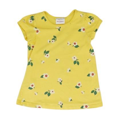 Yellow Floral Blouse