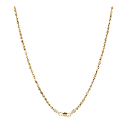 14K Yellow Gold Chain Necklace