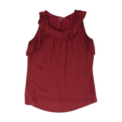 Burgundy Petite Blouse