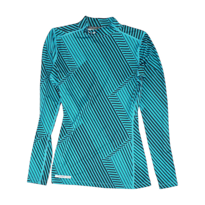 Blue Striped Sweatshirt Pullover