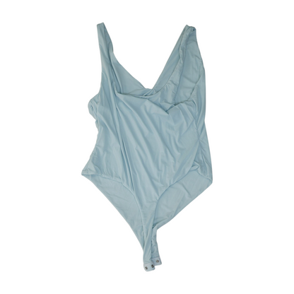 Blue Bodysuit Blouse