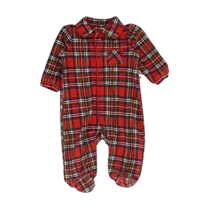 Red Plaid One-Piece