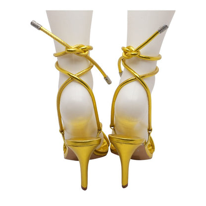Yellow Saffron Rainia Pump Heels