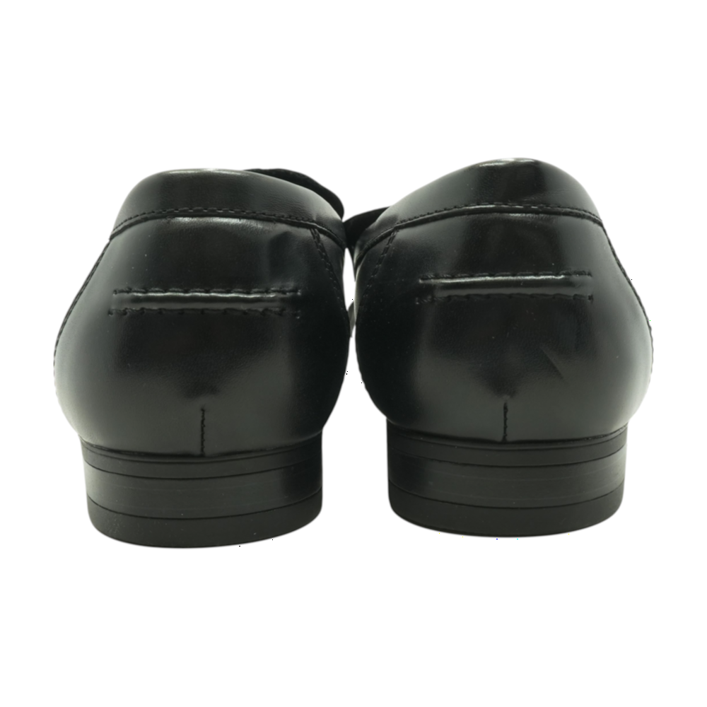 Black Slip-On Dress Shoes