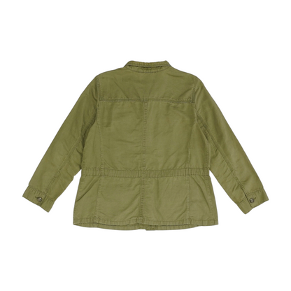 Green Petite Button Down
