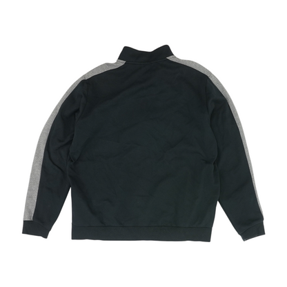 Black Color Block Jacket