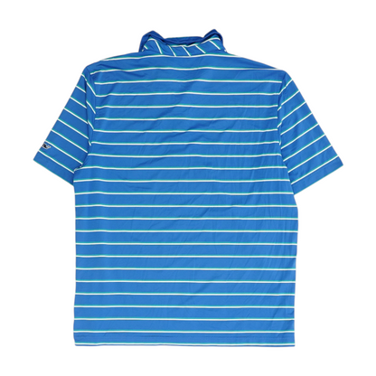 Vineyard Vines Blue Striped Short Sleeve Polo – Image 2