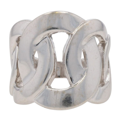 14K White Gold Link Cigar Band