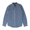 Navy Check Long Sleeve Button Down