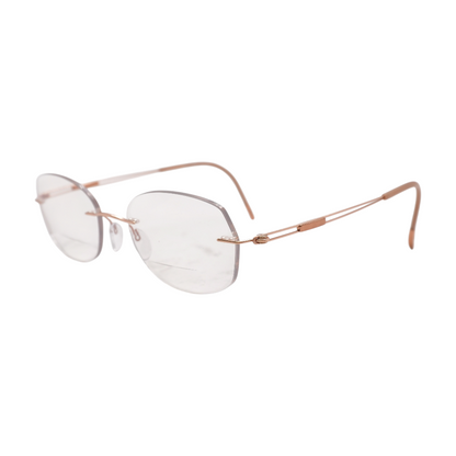 Rose Gold 5521 Oval Prescription Eyewear