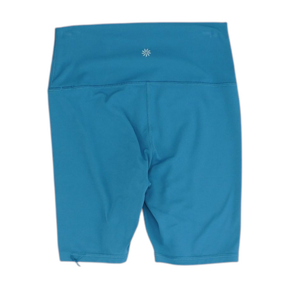 Green Solid Active Shorts