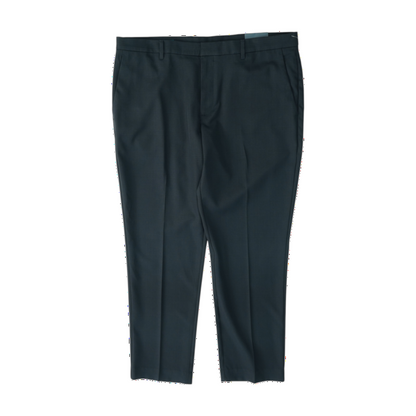 Gray Plaid Slim Pants
