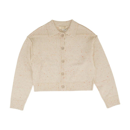 Beige Cardigan Sweater