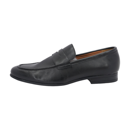 Black Slip-On Dress Shoes