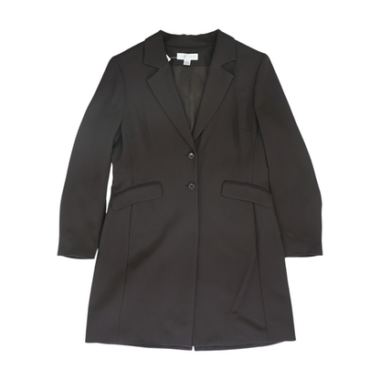 Brown Solid Blazer