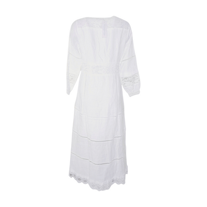 White Midi Dress