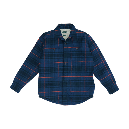 Navy Plaid Jacket