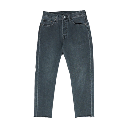 501 Black Straight Jeans